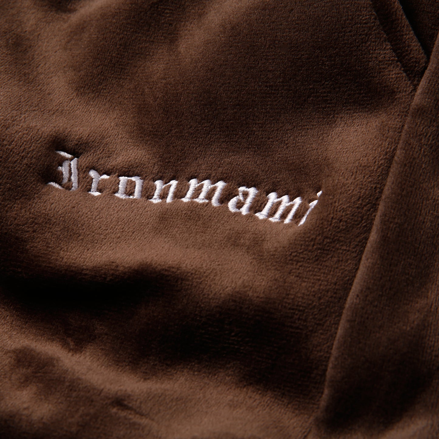 Cocoa Velour Iron Mami Cargo Pants