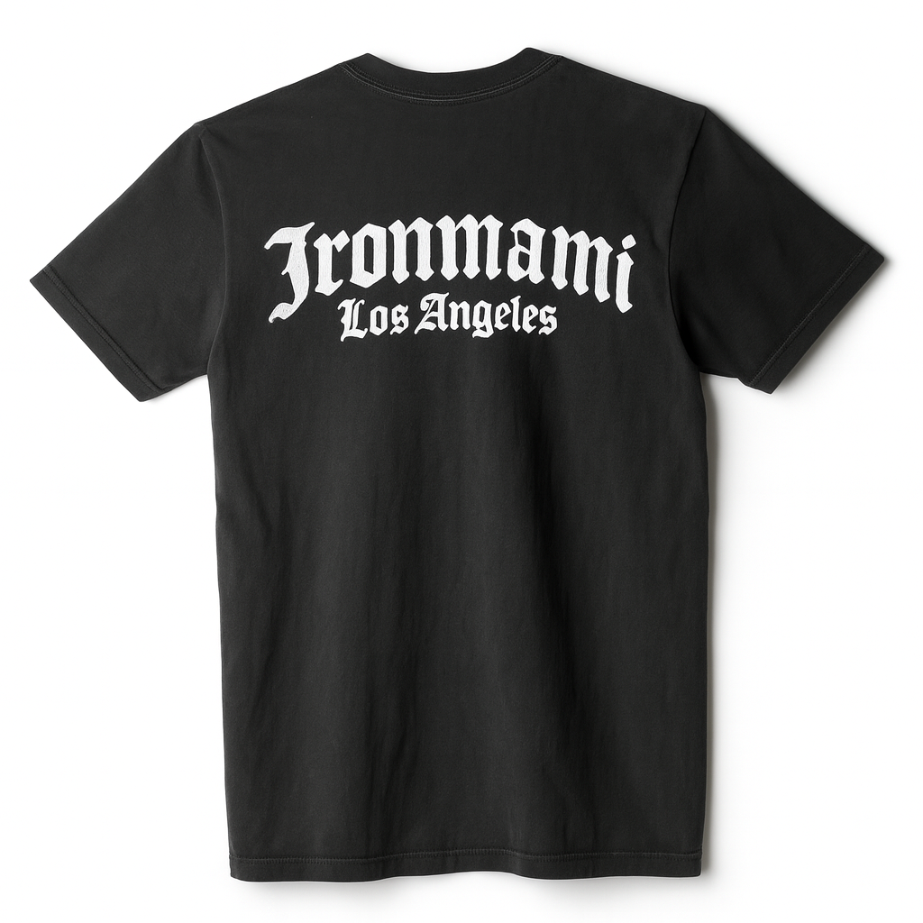 Ironmami Tee- Black