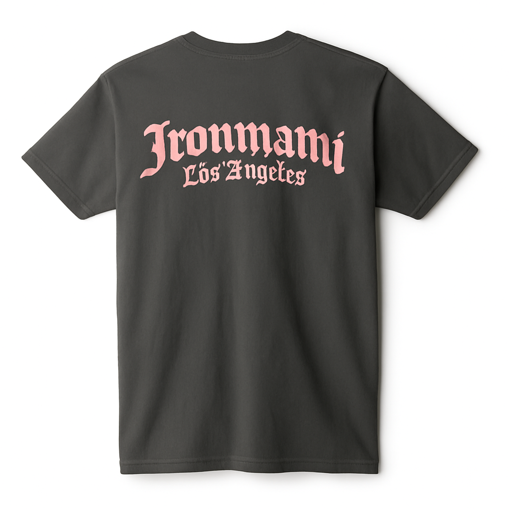 Ironmami Tee- Gray