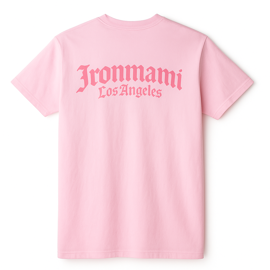 Ironmami Tee Pink