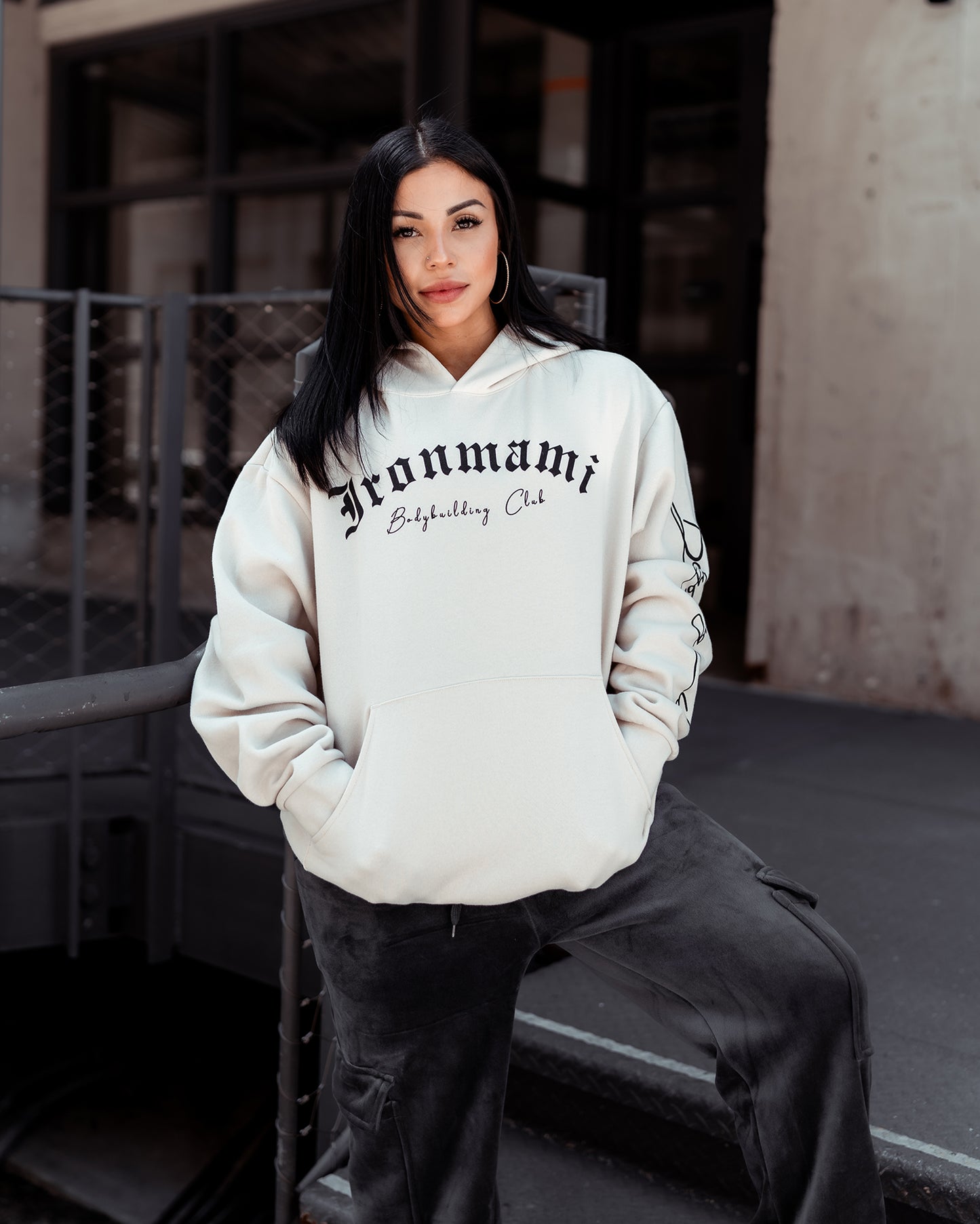 Ivory Mid-Weight Hoodie