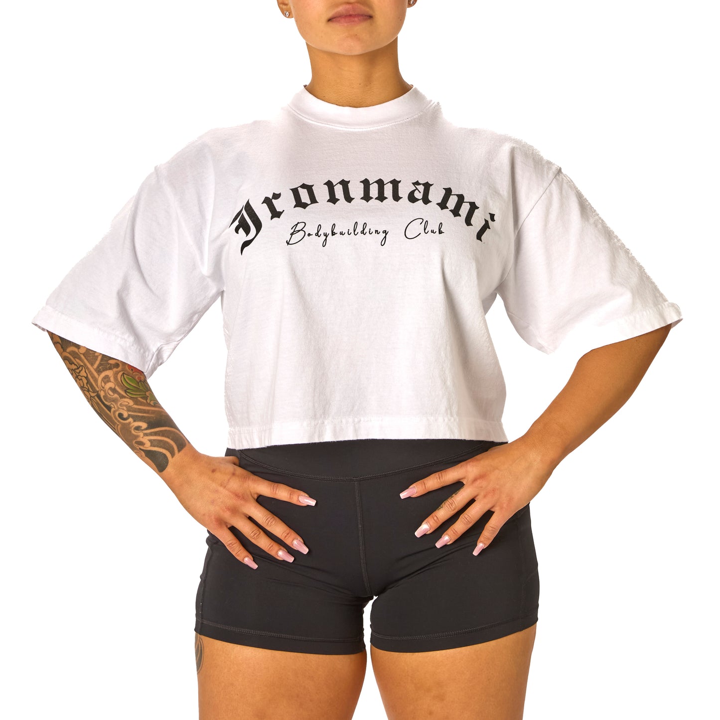 Ironmami Original Crop Tee
