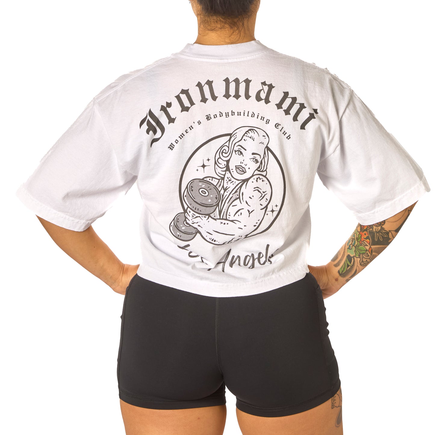 Ironmami Original Crop Tee