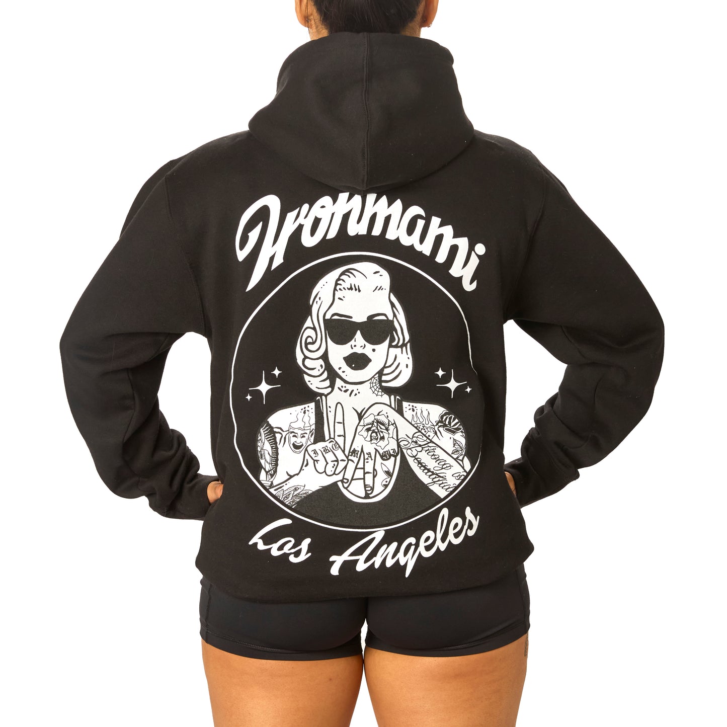 Iron Mami Major League Hoodie- Black