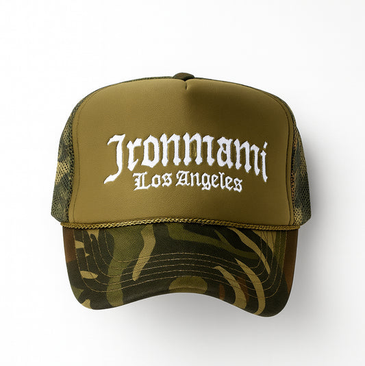 Ironmami Trucker Hat Camo