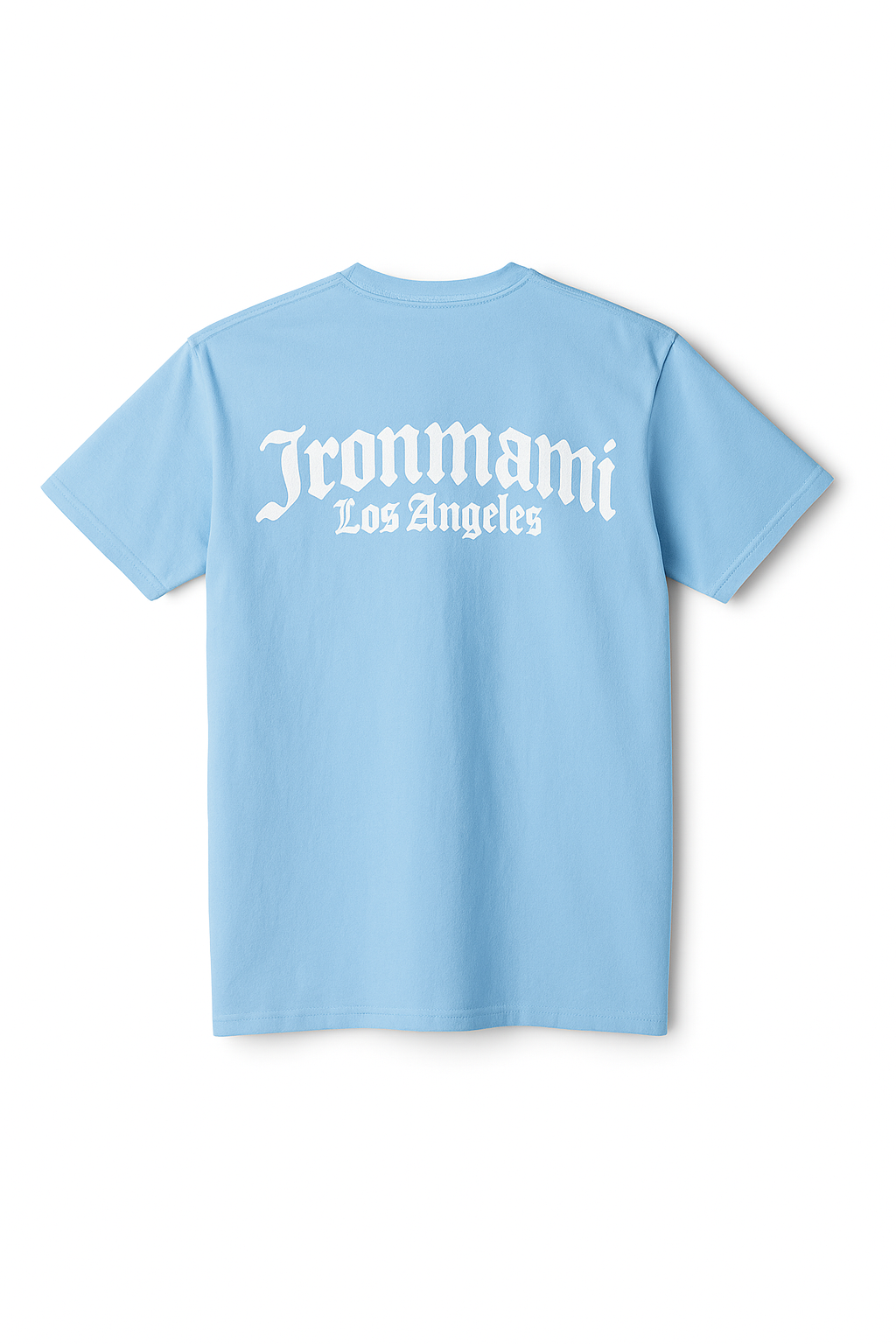 Ironmami Tee- Light Blue