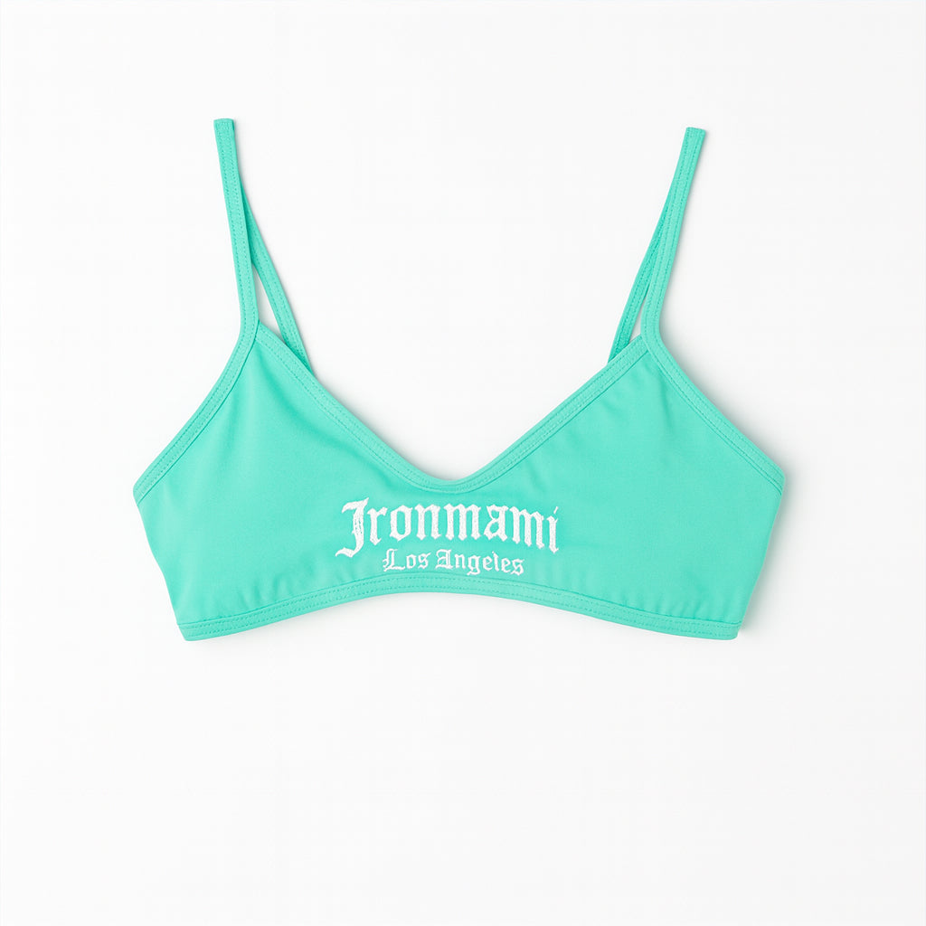 Ironmami Tank- Turquoise