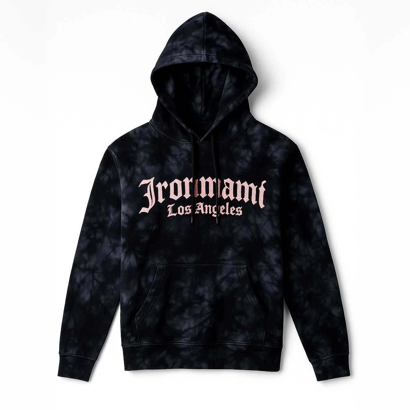 Ironmami Hoodie- Washed Tye Dye