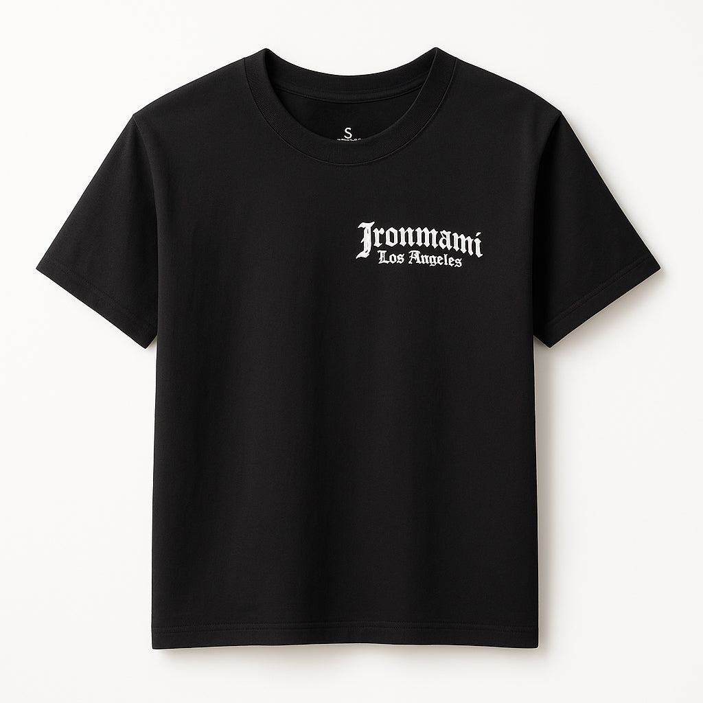 Ironmami Tee- Black