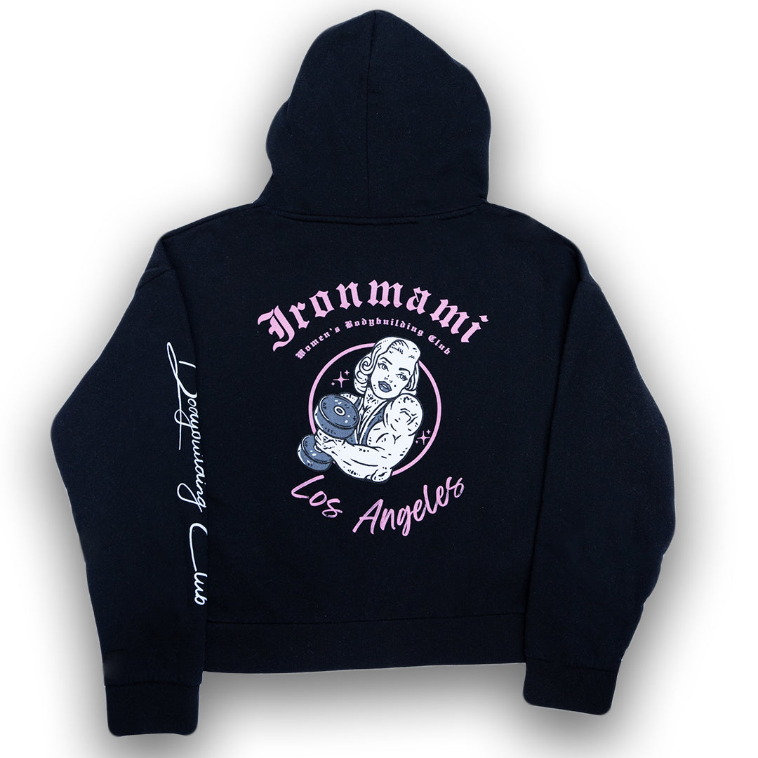 Ironmami Original Crop Hoodie