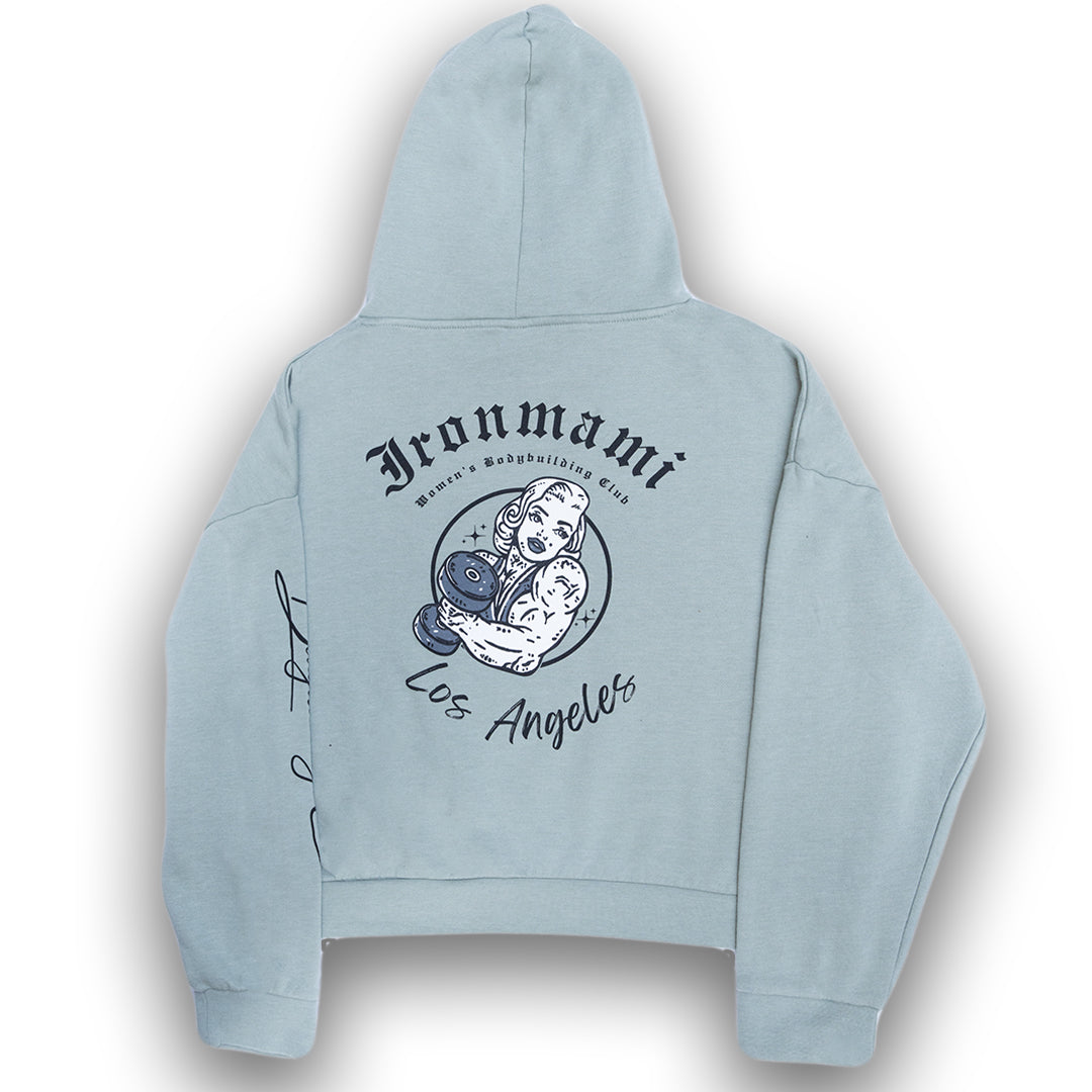 Ironmami Original Crop Hoodie