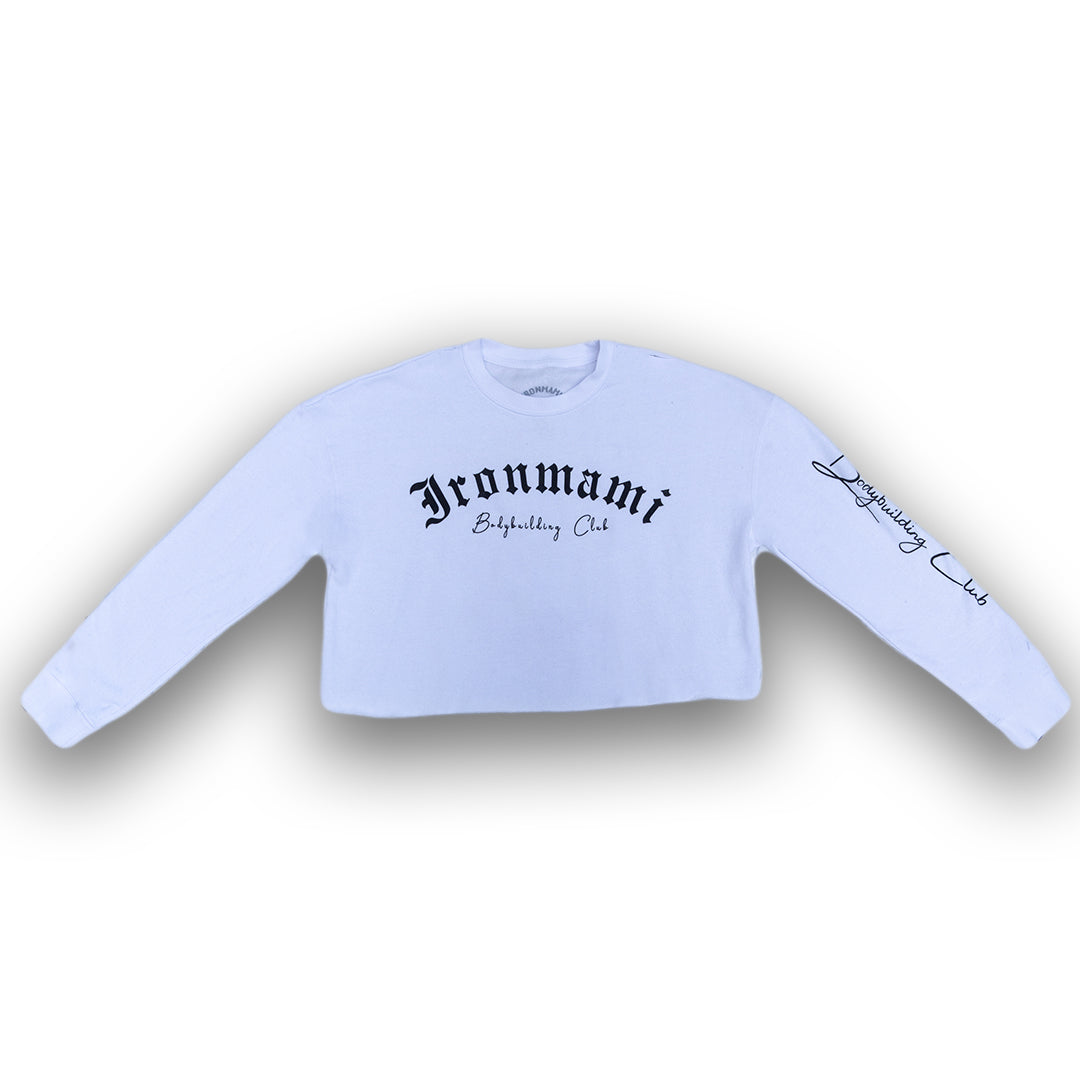 Ironmami Original Crop Crewneck