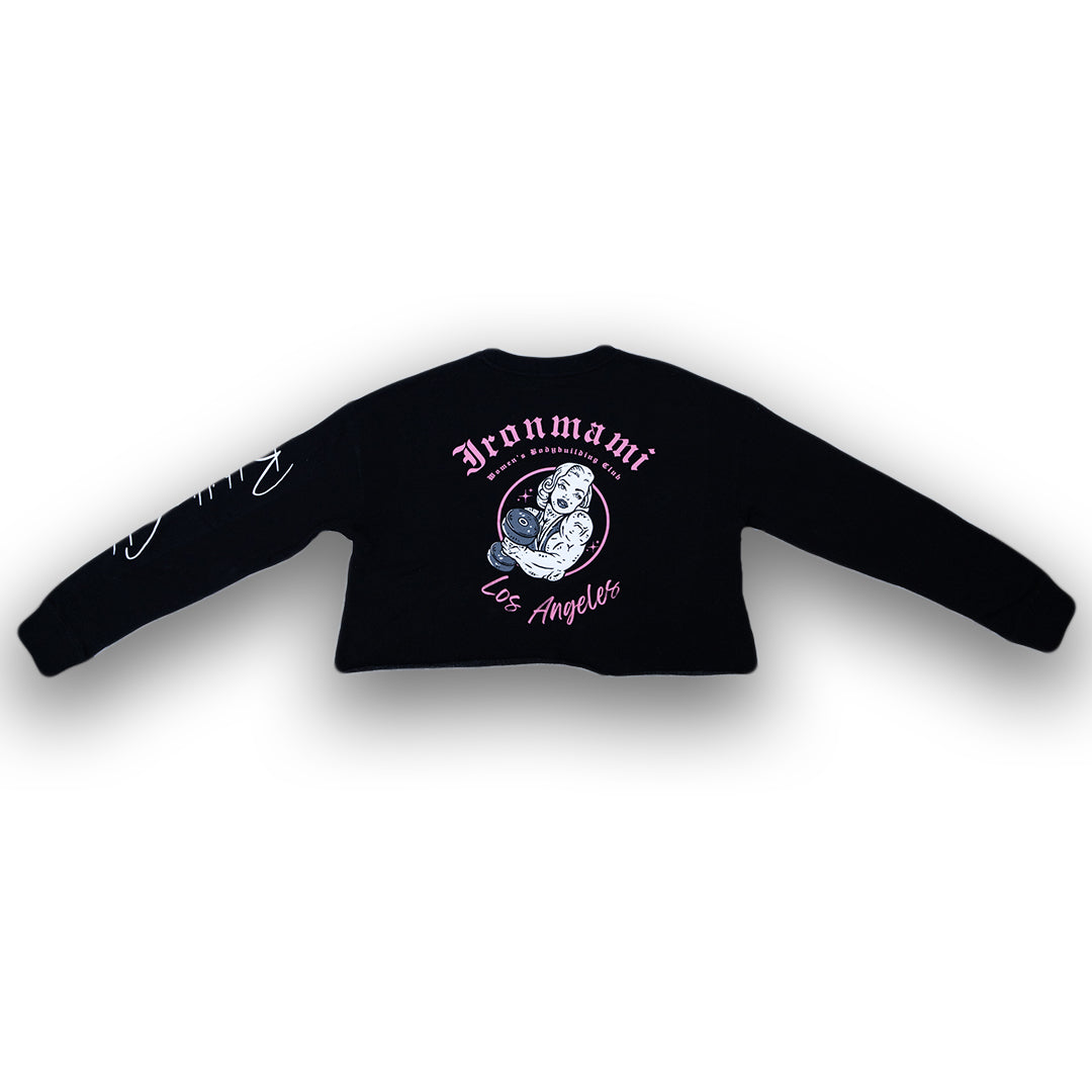 Ironmami Original Crop Crewneck