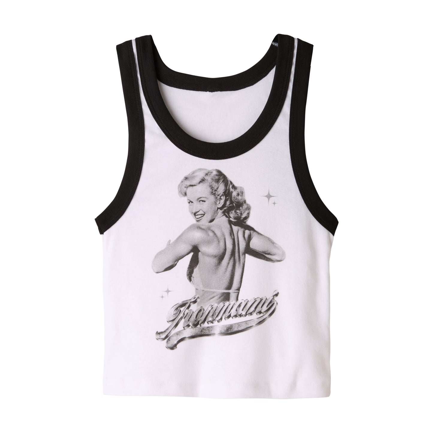 Iron Mami Tank- White