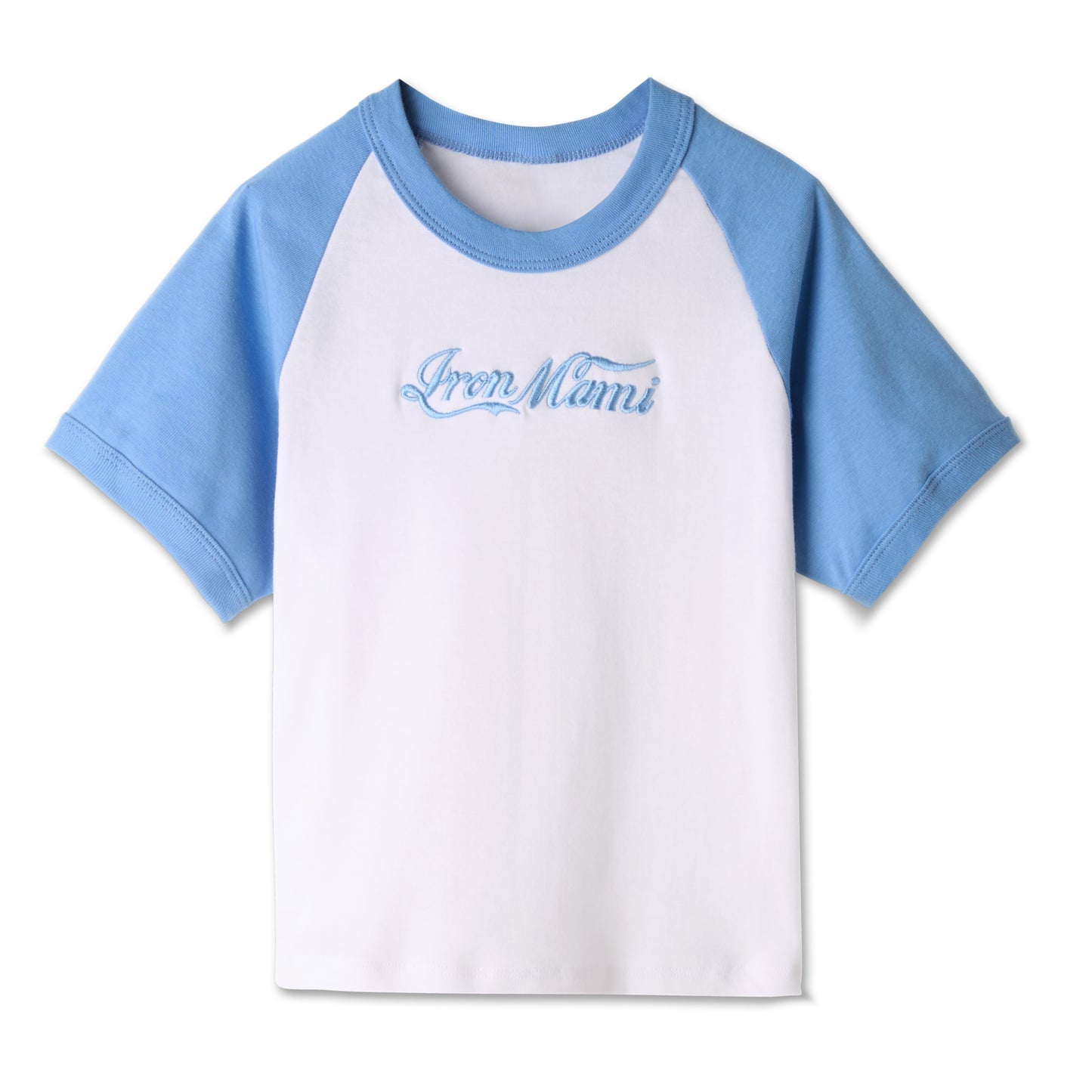 Iron Mami Baseball Tee- Blue