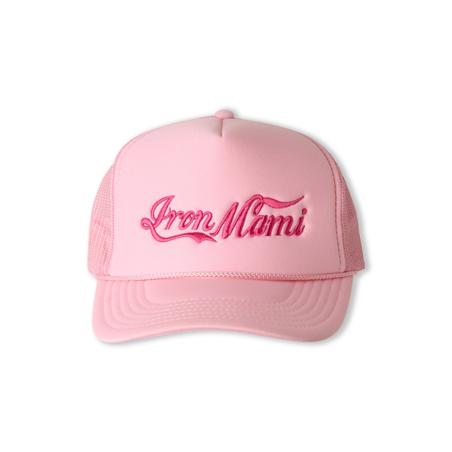 Iron Mami Trucker Hat- Pink