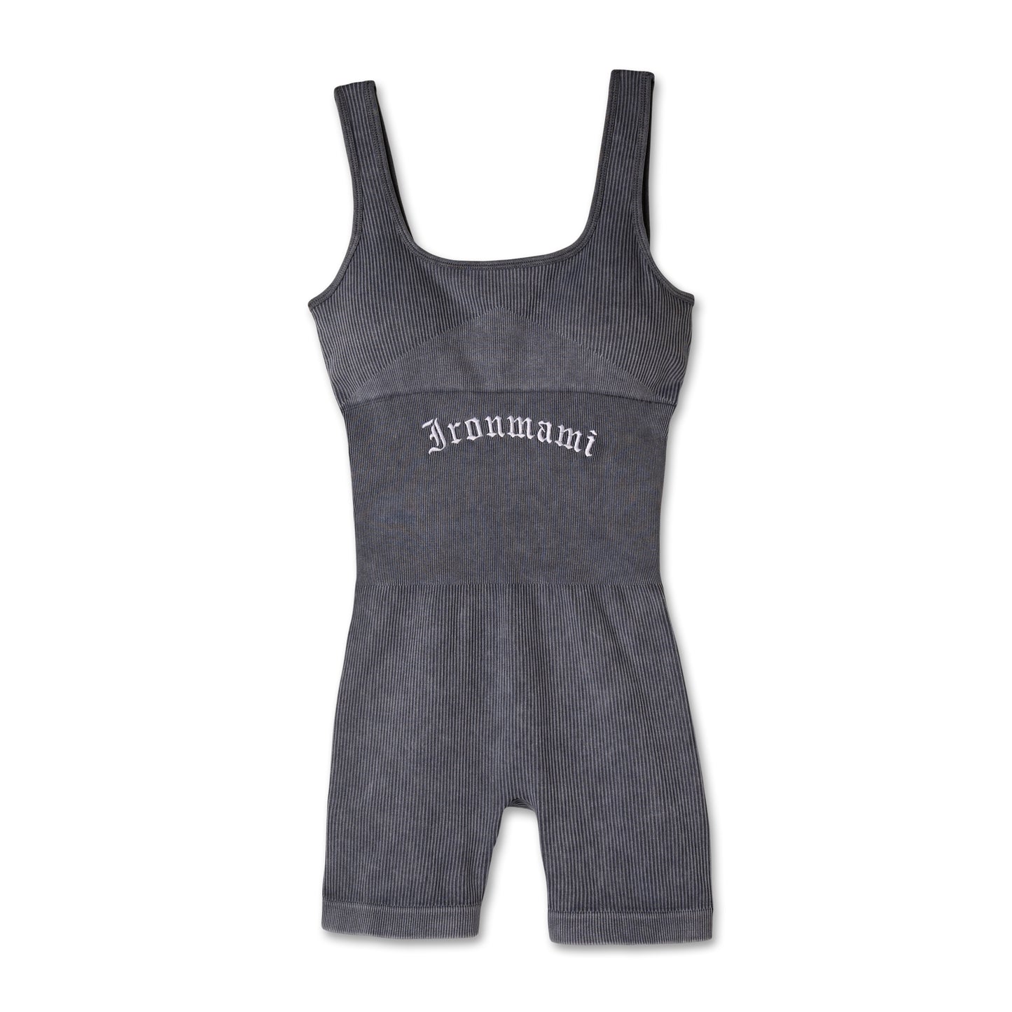 Iron Mami Tank Top One Piece- Gray