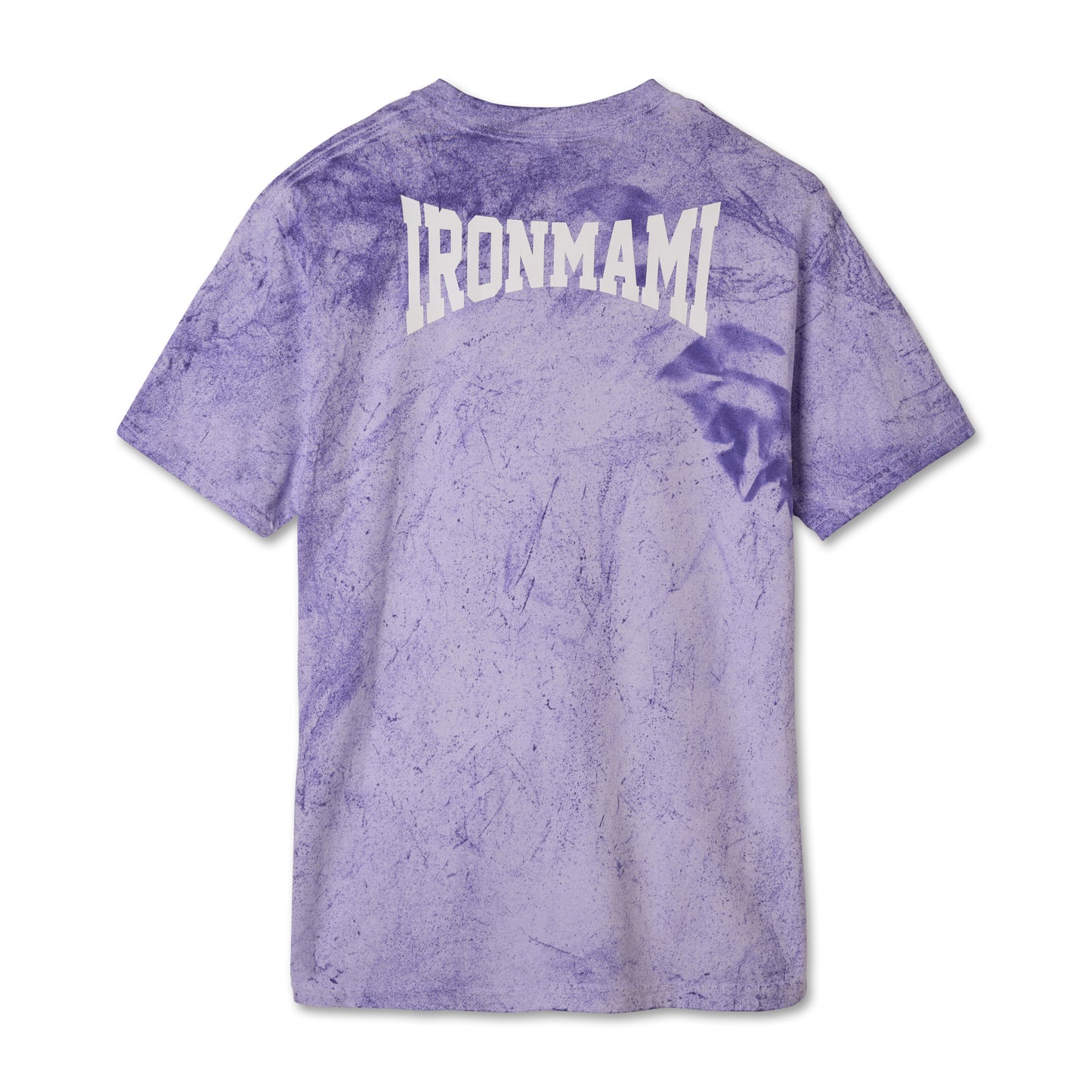 Iron Mami Short Sleeve Graphic Tee- Purple