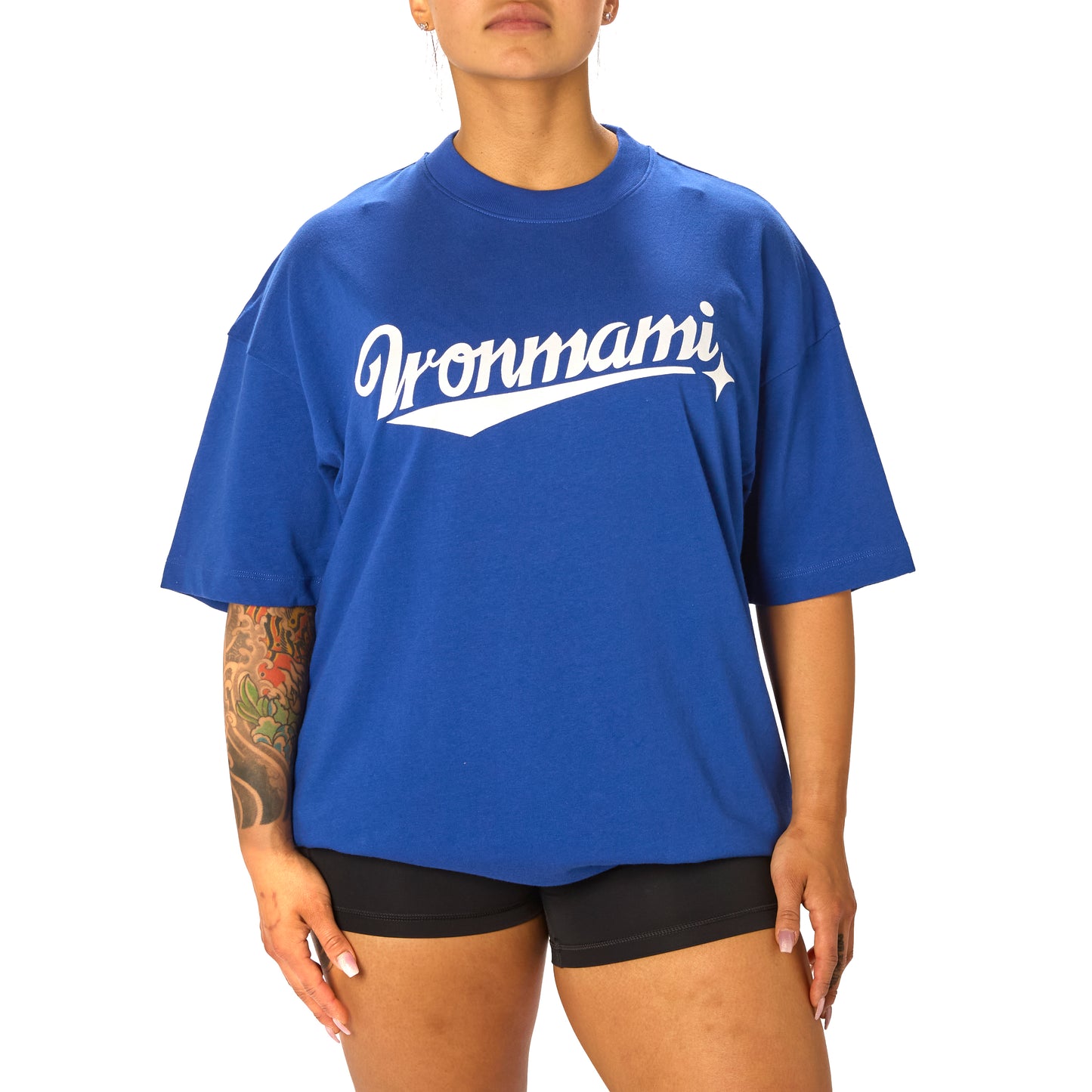 Iron Mami Major League Tee- Blue