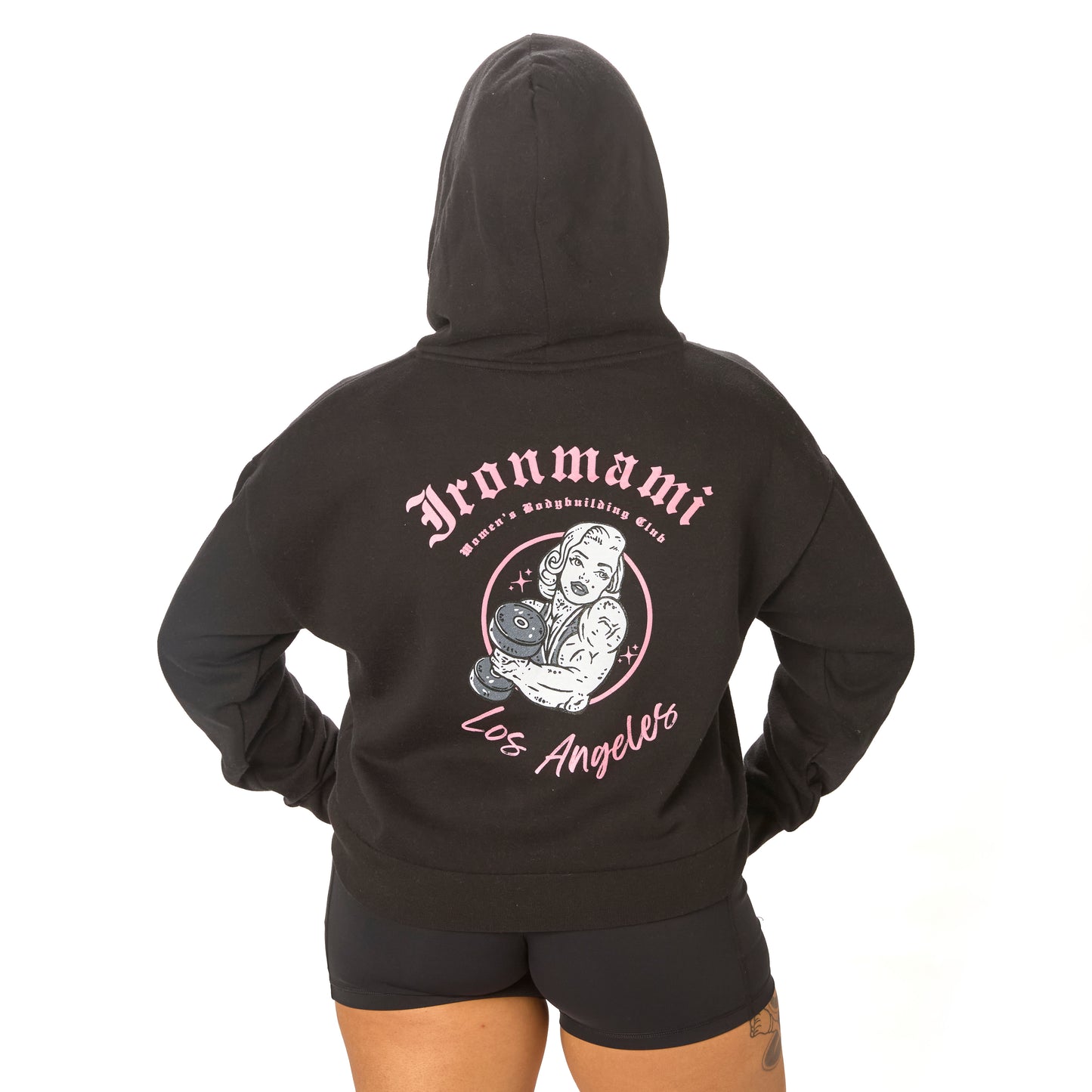 Ironmami Original Crop Hoodie