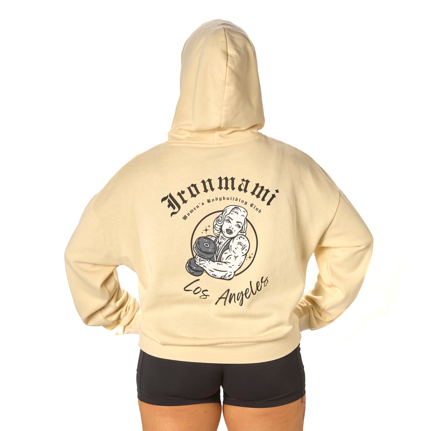 Ironmami Original Crop Hoodie