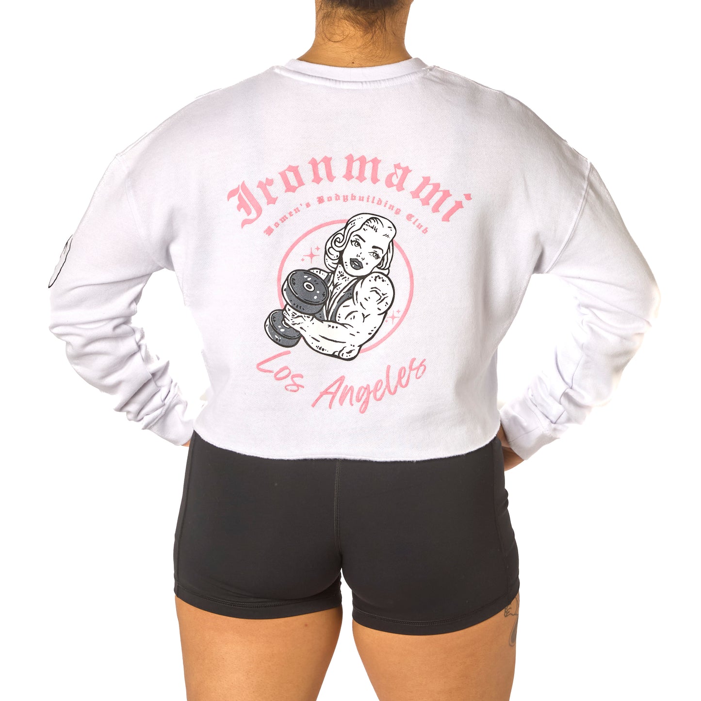 Ironmami Original Crop Crewneck