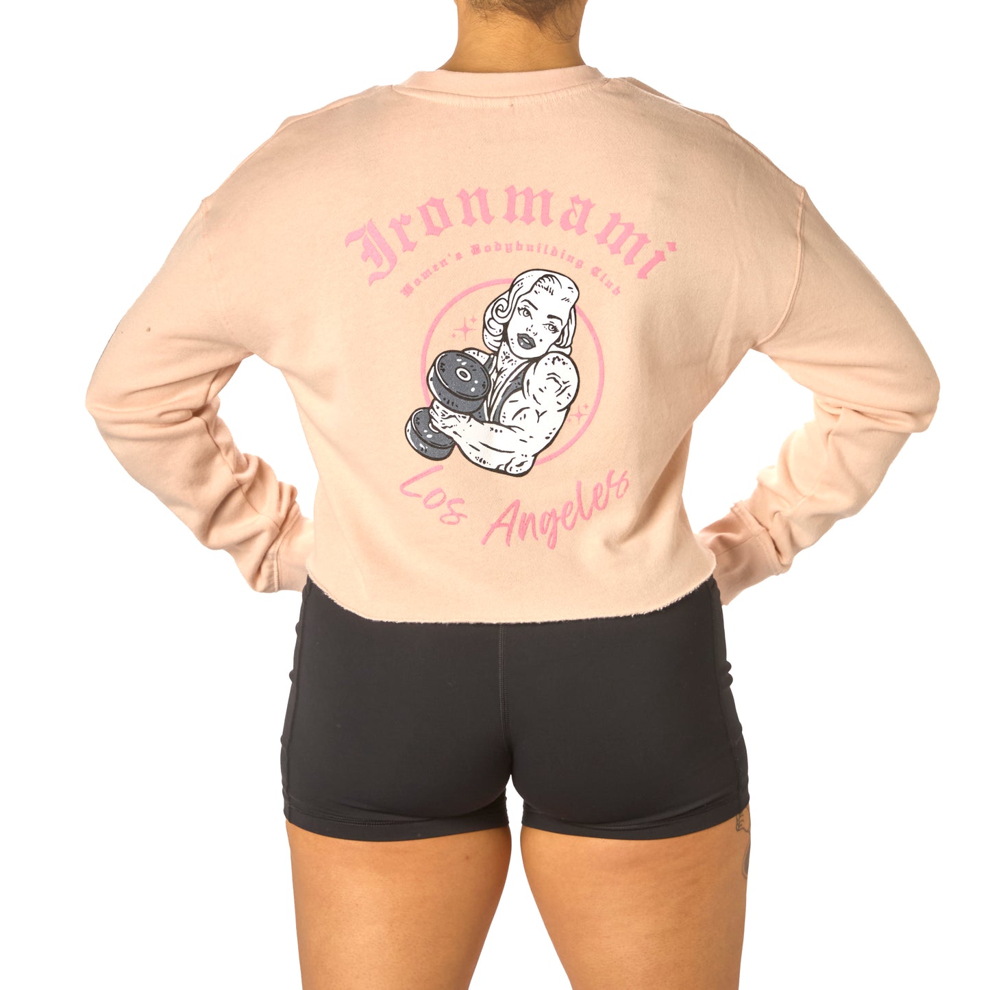 Ironmami Original Crop Crewneck