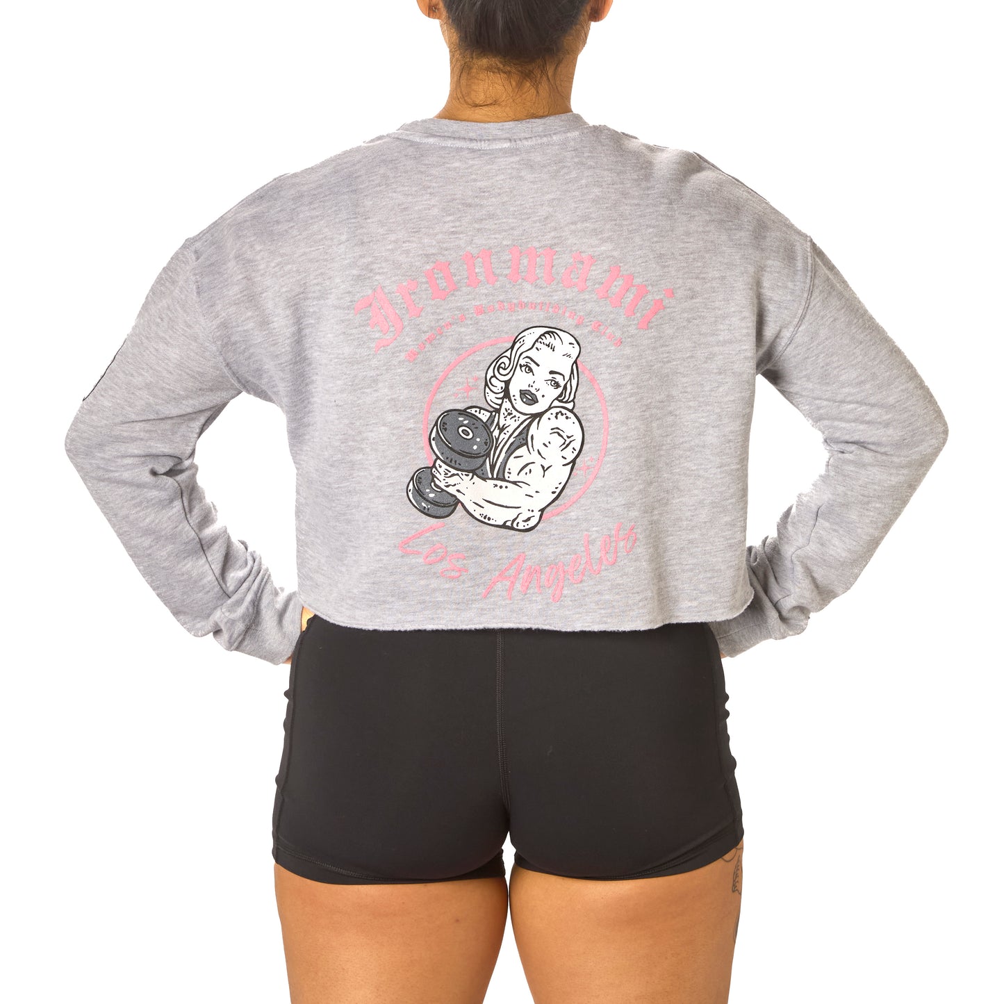 Ironmami Original Crop Crewneck