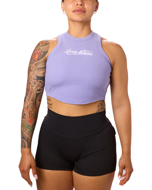 Iron Mami Tank- Purple