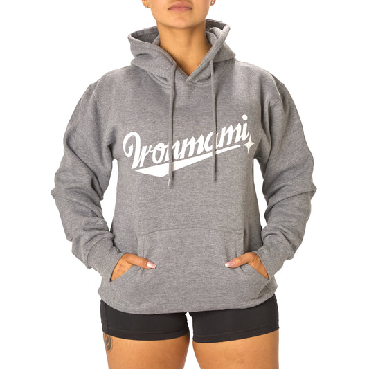 Iron Mami Major League Hoodie- Gray