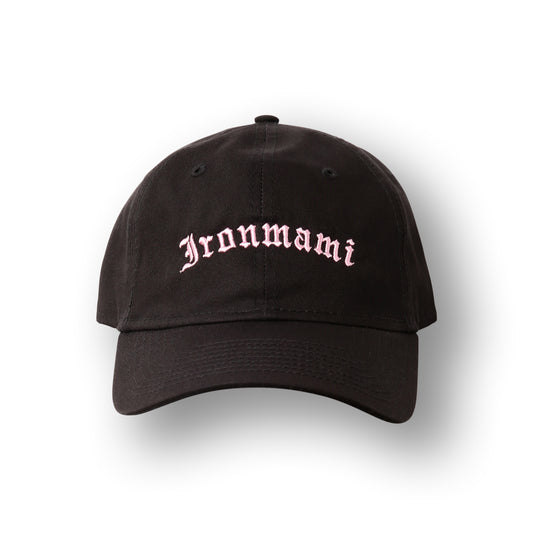 Black & Pink Ironmami Dad hat