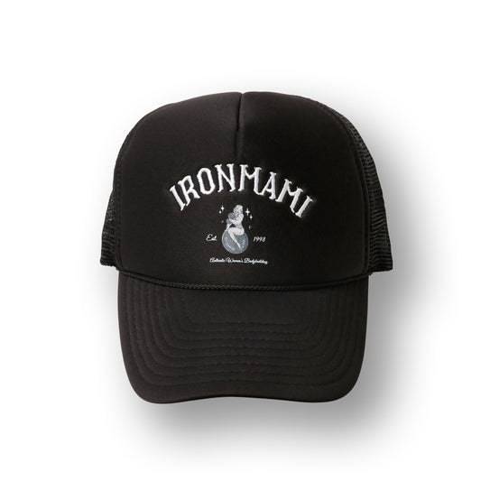 Black Ironmami Trucker Hat